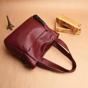 Alternative view of Lonoolisa Premium PU Leather Classic Ladies Handbag