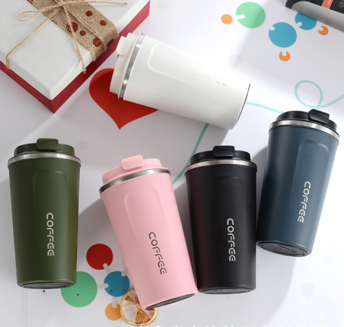 Premium 510Ml Stainless Steel Vacuum thermo Flask Coffee Mugs - Image 3