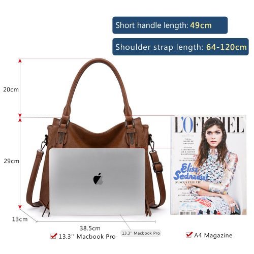 Premium Realer 2 in 1  Ladies Hobo Handbag - Image 3