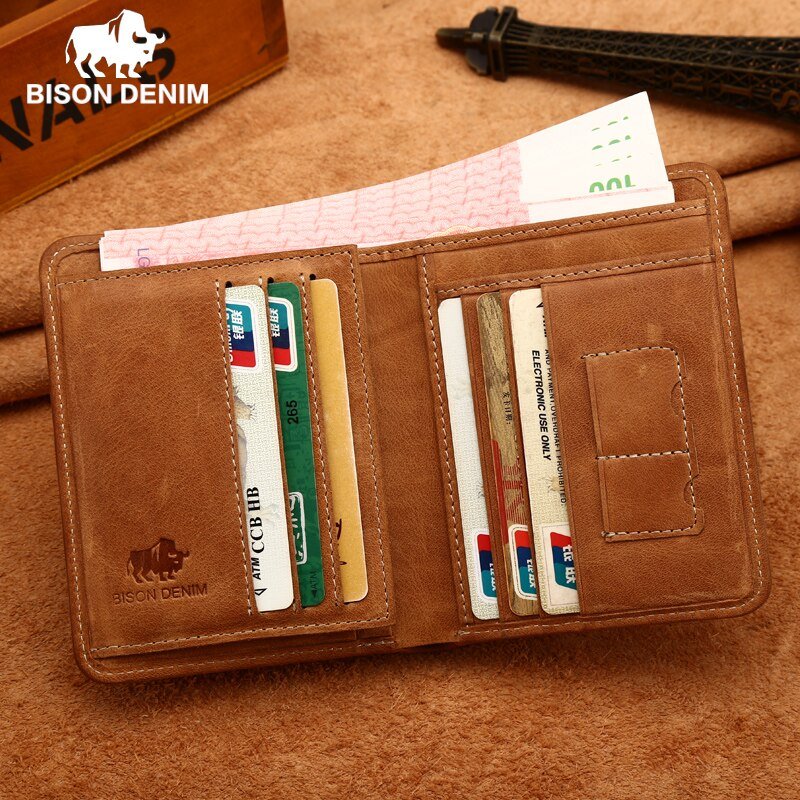 Men's Bison Denim Genuine Leather Wallet