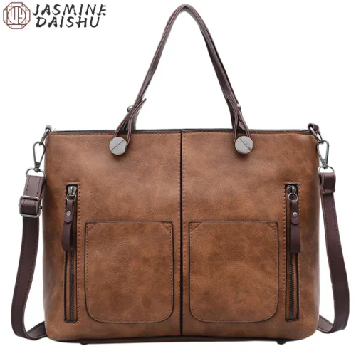 Daishu Vintage Ladies Casual tote Handbag