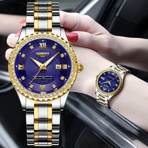 Luxurious Nibosi 1985 Series Ladies Waterproof Quartz Wristwatch - Image 3