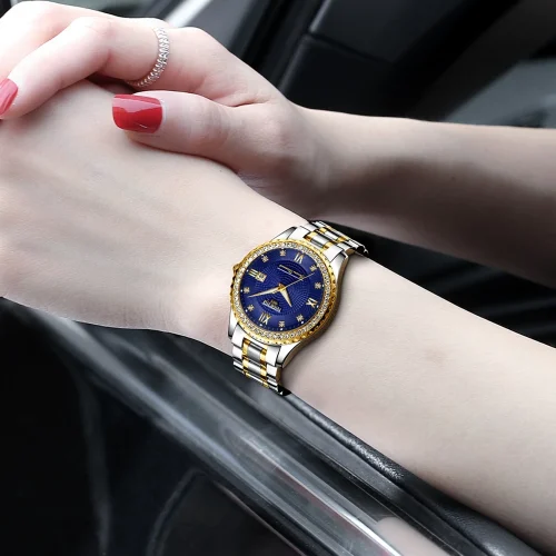 Luxurious Nibosi 1985 Series Ladies Waterproof Quartz Wristwatch - Image 6