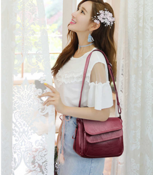 Multi-Pocket New Design Quality Sling Bag - Image 7