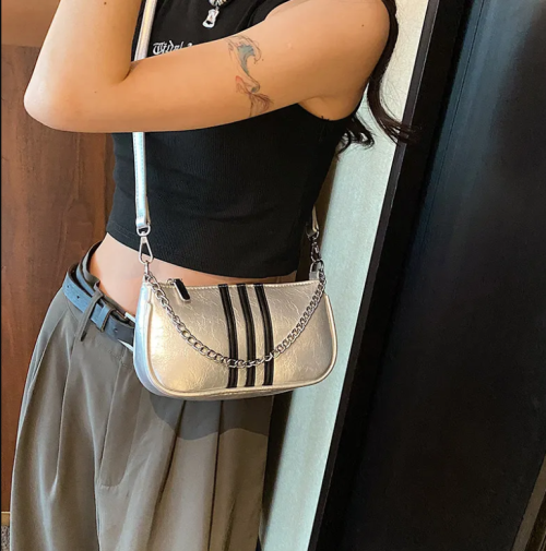 KOVENLY Leather Fashion Design Underarm Premium Slingbag - Image 13
