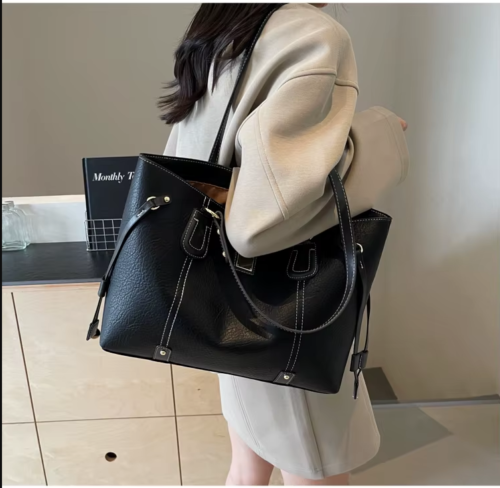 VELOUR VAULT Highend Premium Large Capacity Quality  NEW Leather Handbag - Image 2