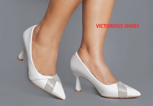 Premium Victorias Ladies Pump Heal Shoes - Image 3