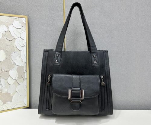 Veromandy Ladies Large Capacity Pu Leather Handbag - Image 4