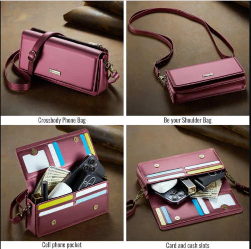 New EXECUTIVE Premium Multi Functional Wallet and Crossbody Bag - Image 3