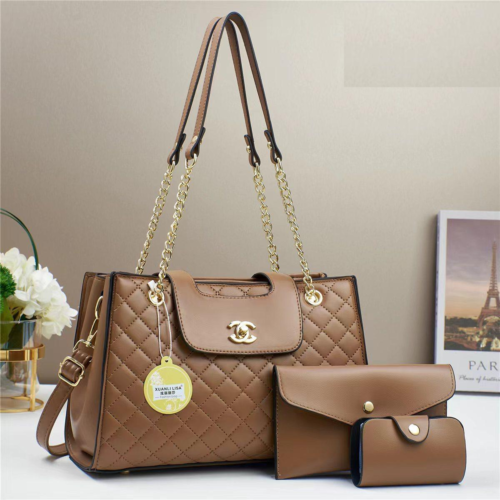 Premium Chainy 3PC New Arrival Medium Capacity Handbag - Image 4