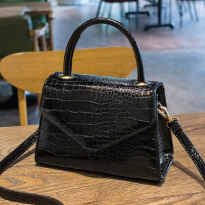 FASHION PREMIUM Top Handle Luxury New Arrival Sling Bag - BLACK