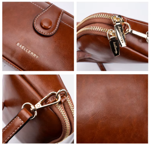 BAELLERRY New Arrrival Classy And Premium Leather Mini Sling Bag - Image 7