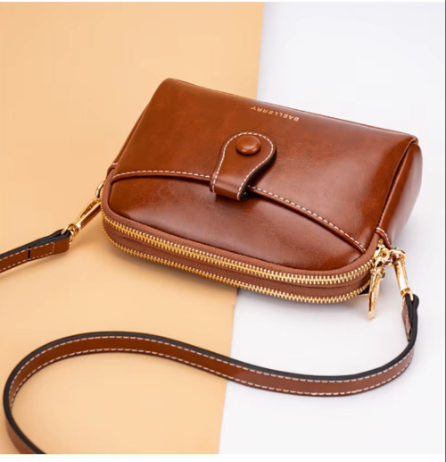 BAELLERRY New Arrrival Classy And Premium Leather Mini Sling Bag - Image 4