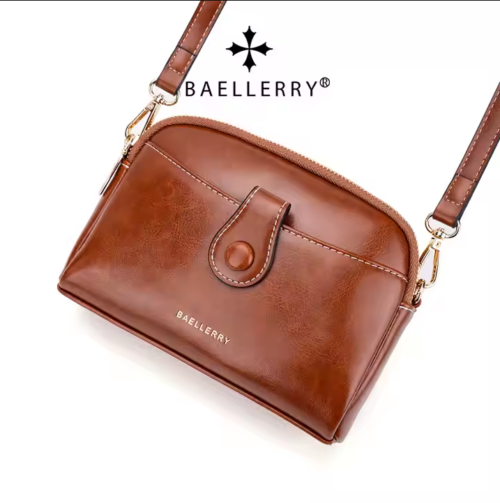 BAELLERRY New Arrrival Classy And Premium Leather Mini Sling Bag - Image 3