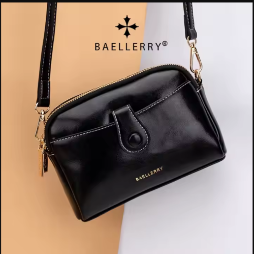BAELLERRY New Arrrival Classy And Premium Leather Mini Sling Bag - Image 2