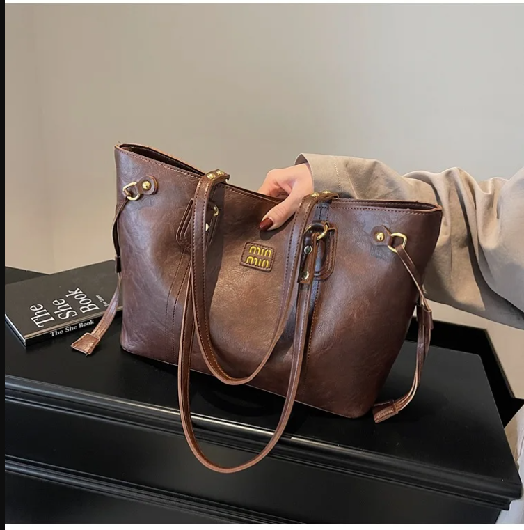 VELOUR2 VAULT Highend Premium Large Capacity Quality NEW Leather Handbag