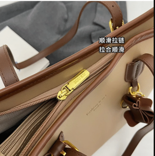 VELOUR3 VAULT Highend Premium Large Capacity Quality NEW Leather Handbag - Image 4