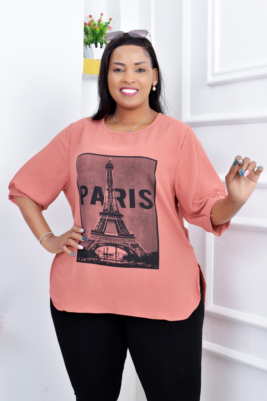New Arrival PARIS FREE SIZE Fancy And Comfy T SHIRT - Image 12