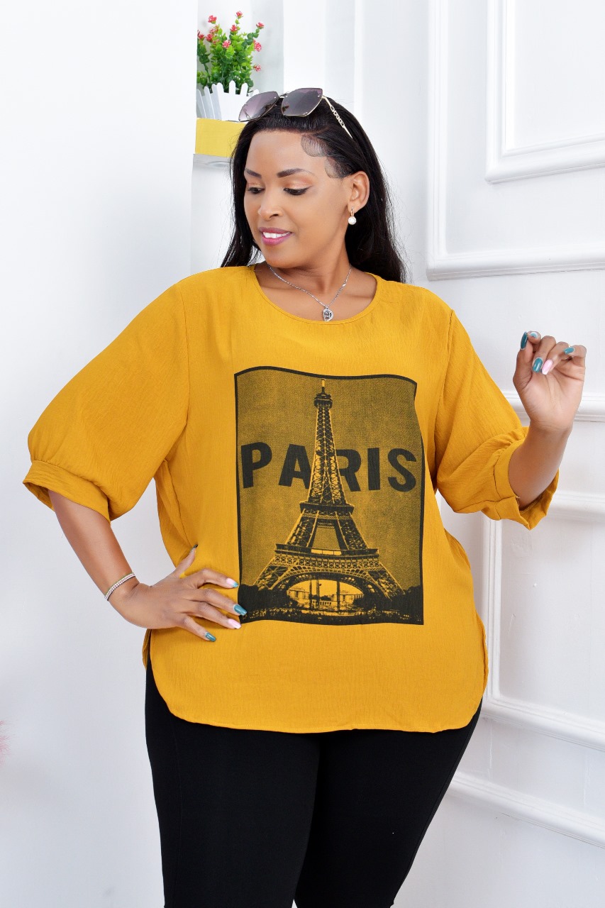 New Arrival PARIS FREE SIZE Fancy And Comfy T SHIRT - Image 10