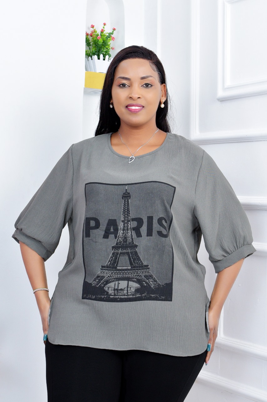 New Arrival PARIS FREE SIZE Fancy And Comfy T SHIRT - Image 11