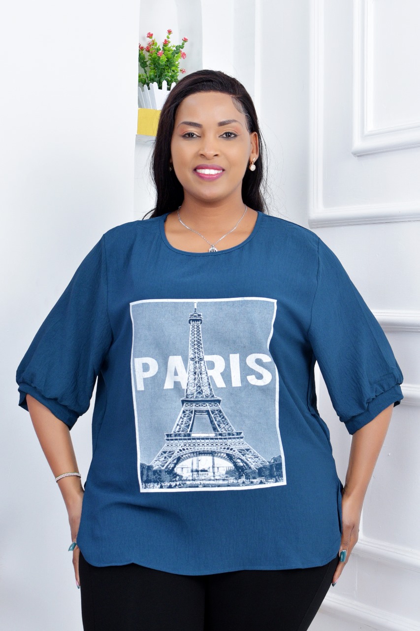 New Arrival PARIS FREE SIZE Fancy And Comfy T SHIRT - Image 6