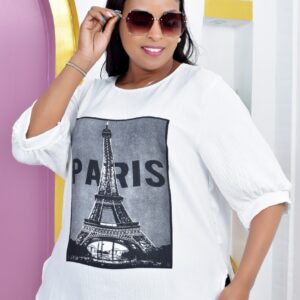 Alternative view of New Arrival PARIS FREE SIZE Fancy And Comfy T SHIRT