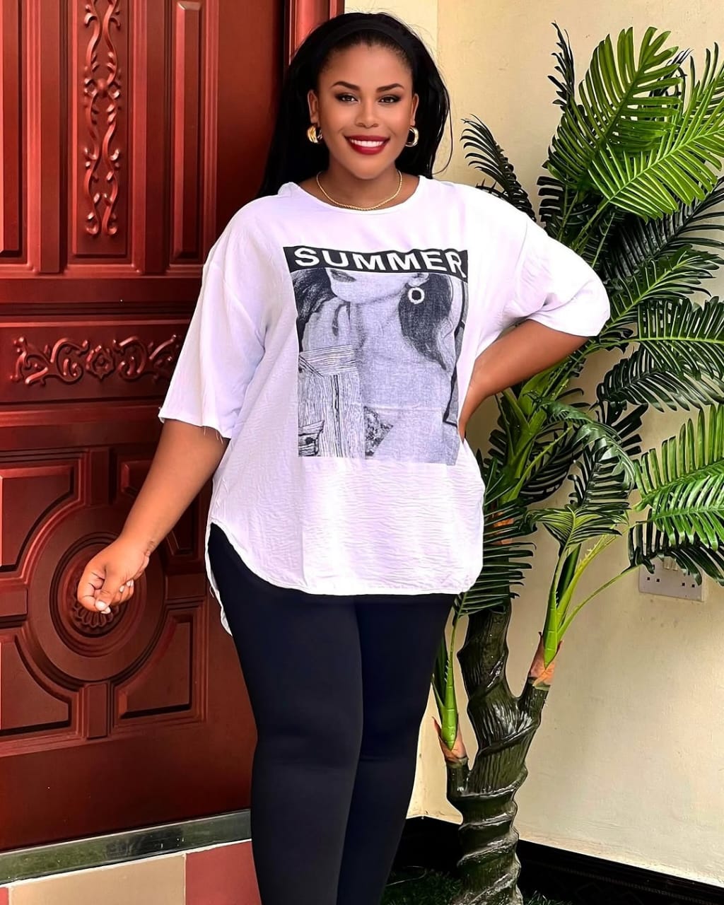 New Arrival Summer FREE SIZE Fancy And Comfy T SHIRT - Image 5