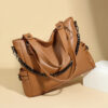 Daishu Premium Ladies Chainlink Versatile PU Leather Handbag