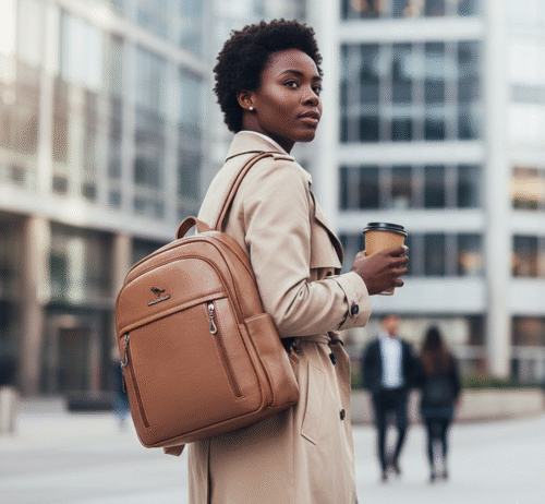 Velanni Everyday Ladies PU Leather Backpack