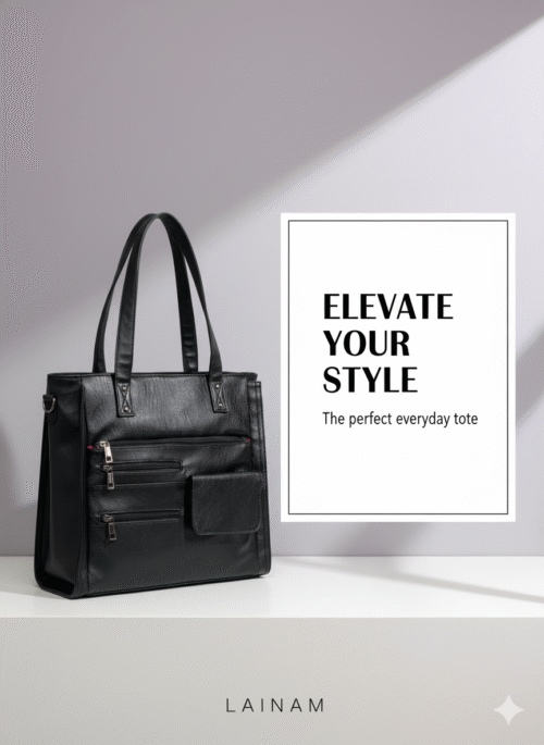 Astra Classic Ladies Medium Capacity Tote Handbag - Image 9