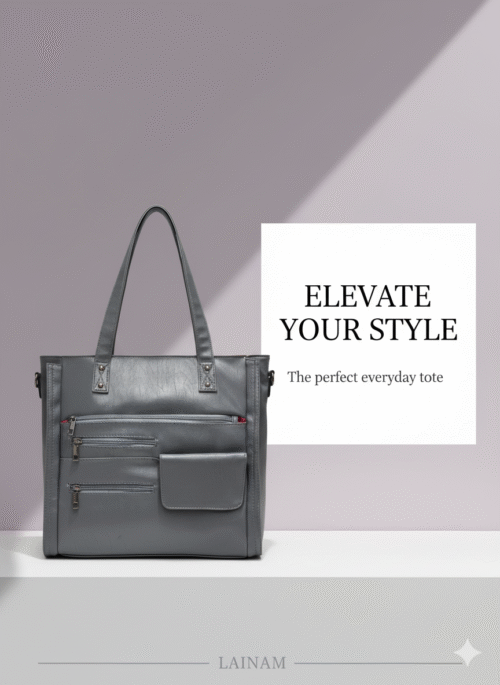 Astra Classic Ladies Medium Capacity Tote Handbag - Image 7