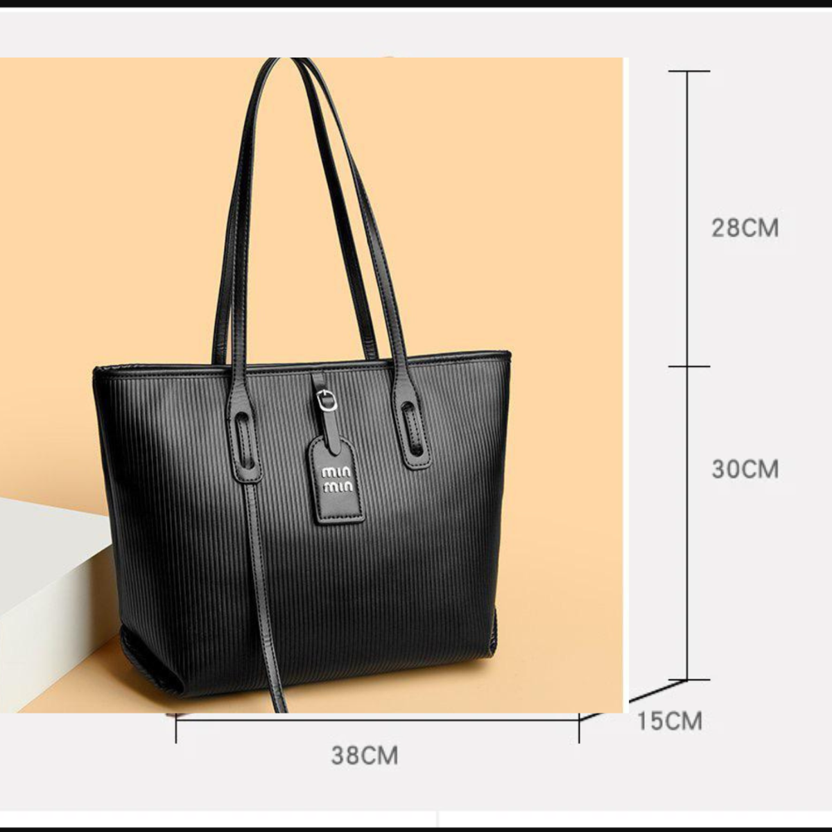 New NOCTURE Premium Elegant Tote Handbag - Image 2