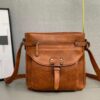 New VINTAGE SATCHEL Premium Leather Slingbag