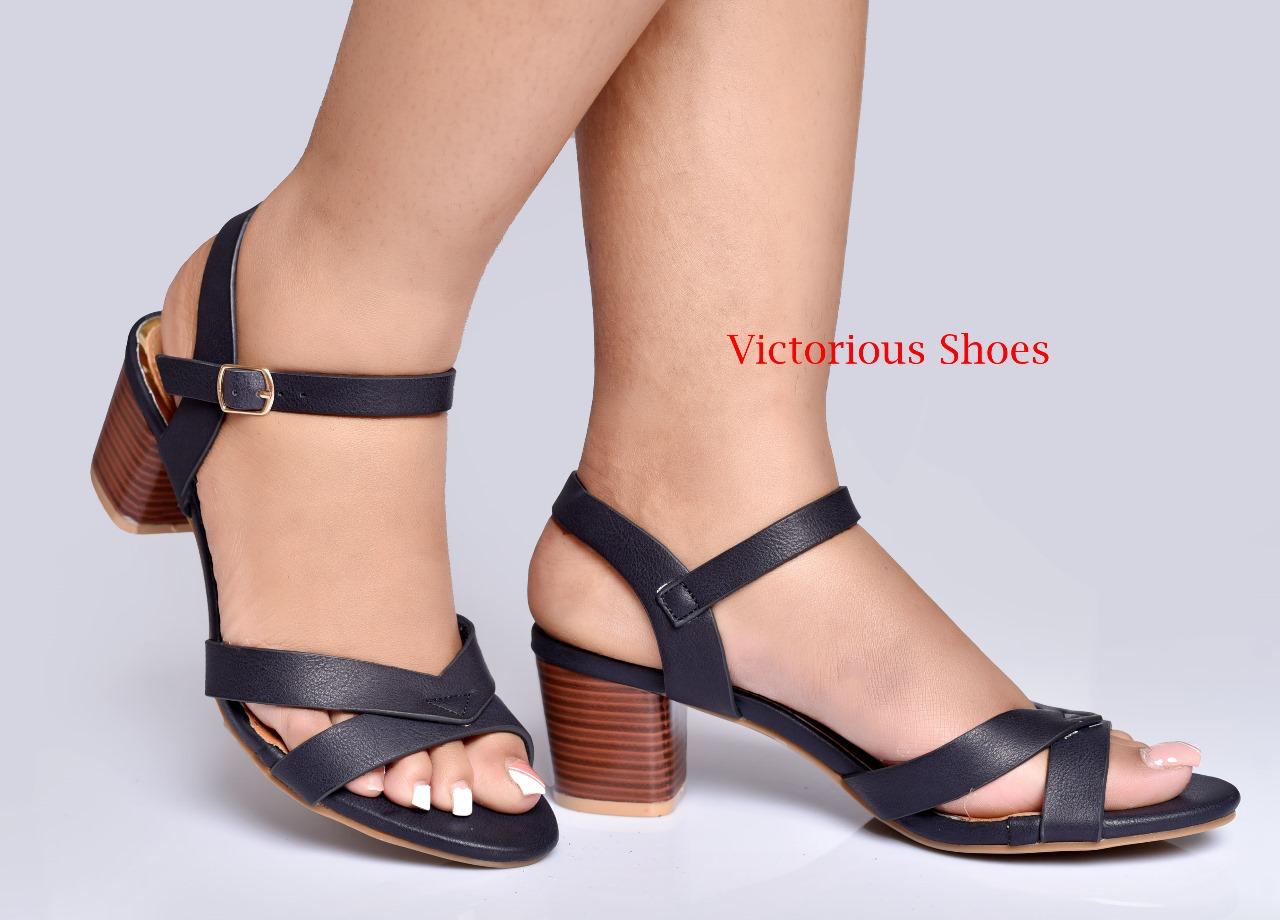 New Premium Softstep Strap Heels - Image 2