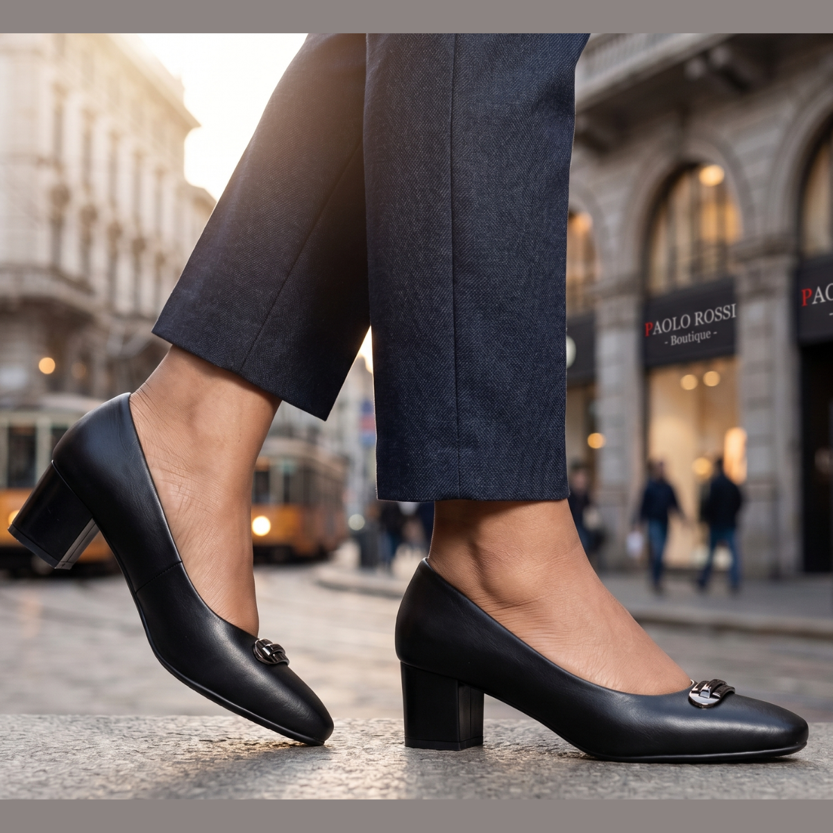 New Arrivals Premium Roselle Classic Comfy Heels - Image 6