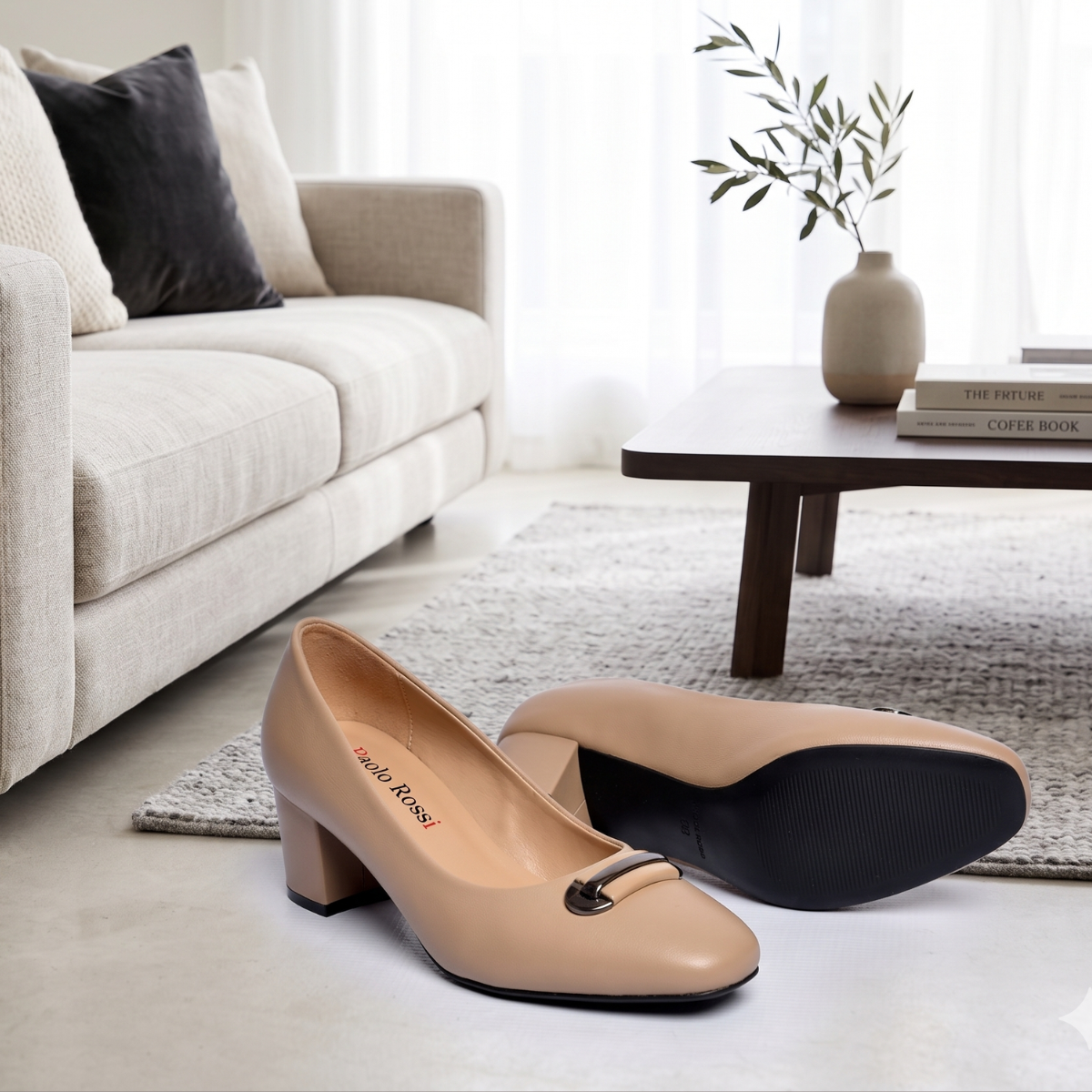 New Arrivals Premium Roselle Classic Comfy Heels - Image 8