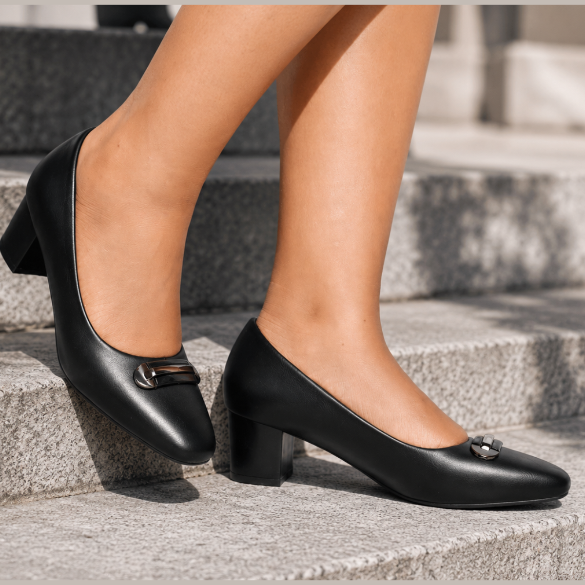 New Arrivals Premium Roselle Classic Comfy Heels - Image 11