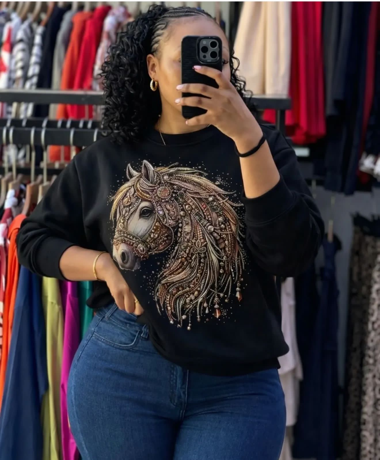 New Premium Majestic New Arrivals Free Size Sweatshirt - Image 4