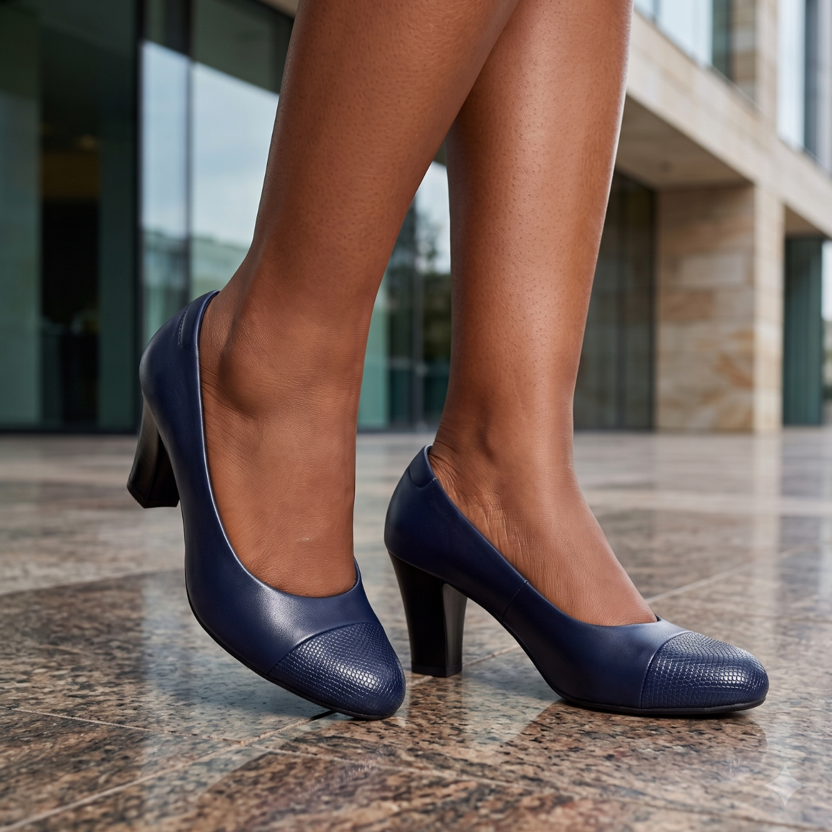 New Arrivals Haven4 Premium Wear Comfy Block Heels - Image 7