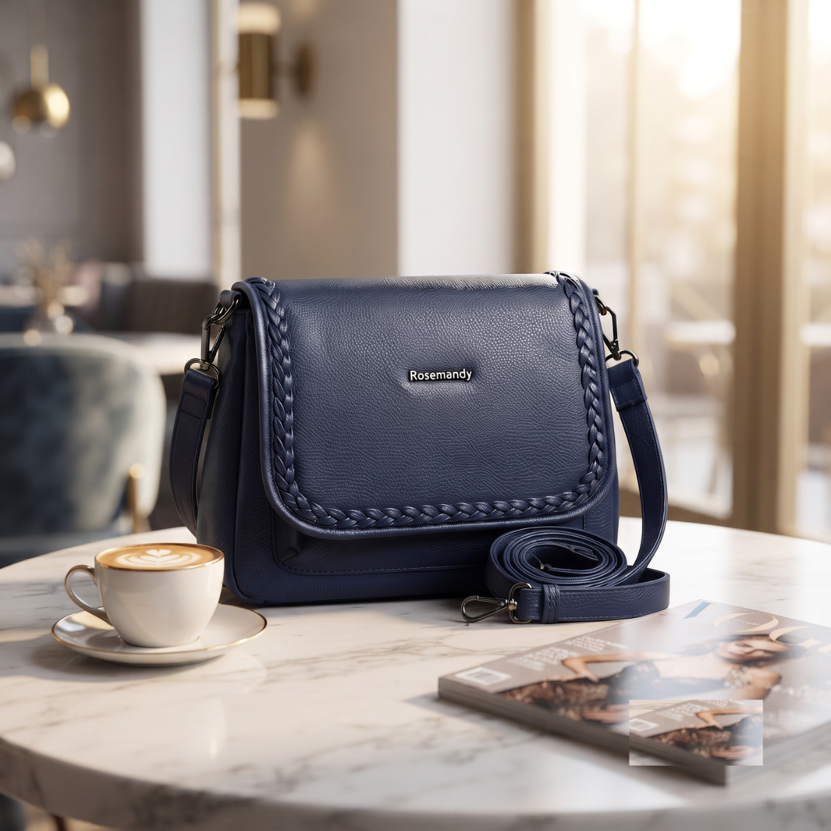 Korean3 Plain Design New Arrival Quality Design Sling Bag - Image 12