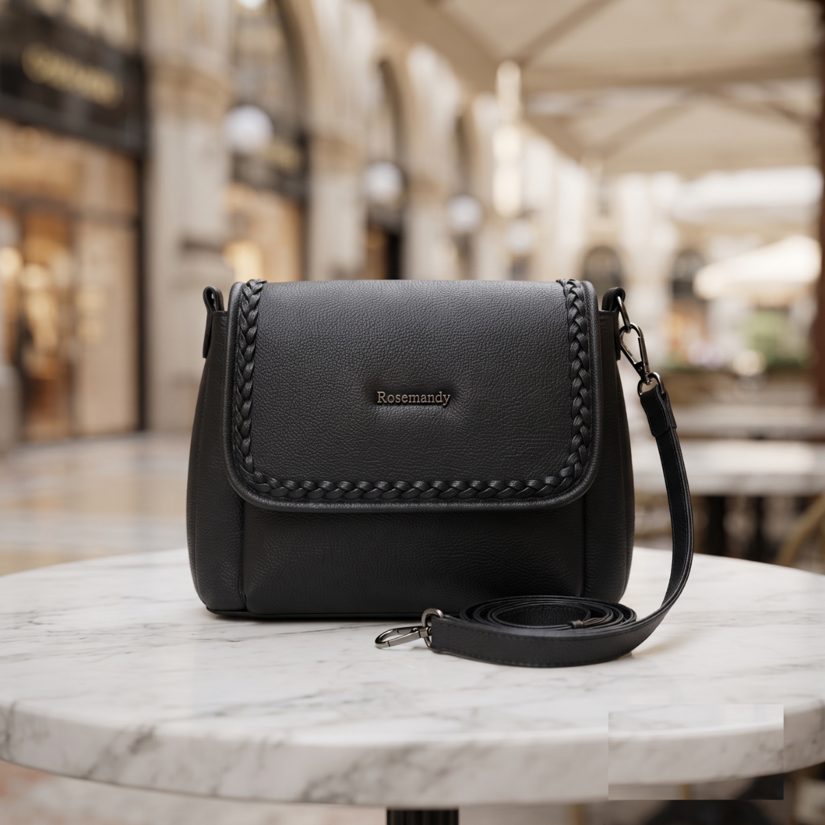 Korean3 Plain Design New Arrival Quality Design Sling Bag - Image 6