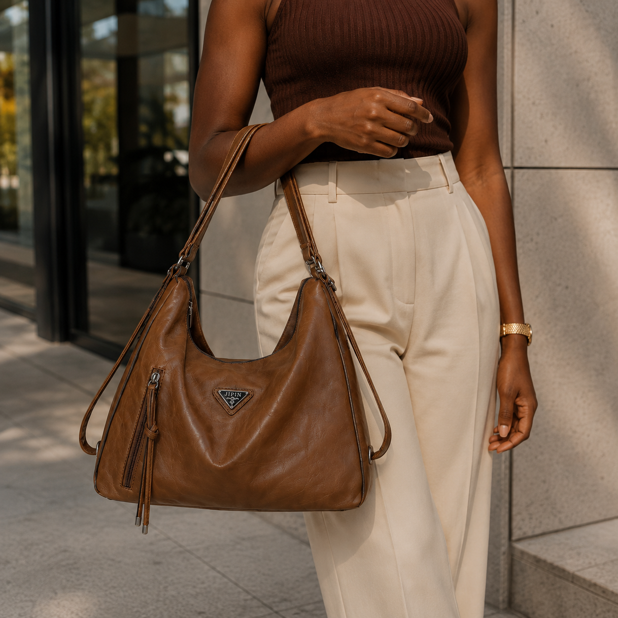 New Premium Madison Hobo Handbag - Image 5