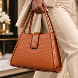New Premium Elara Quilted Tote New Arrivals Handbag - Image 3