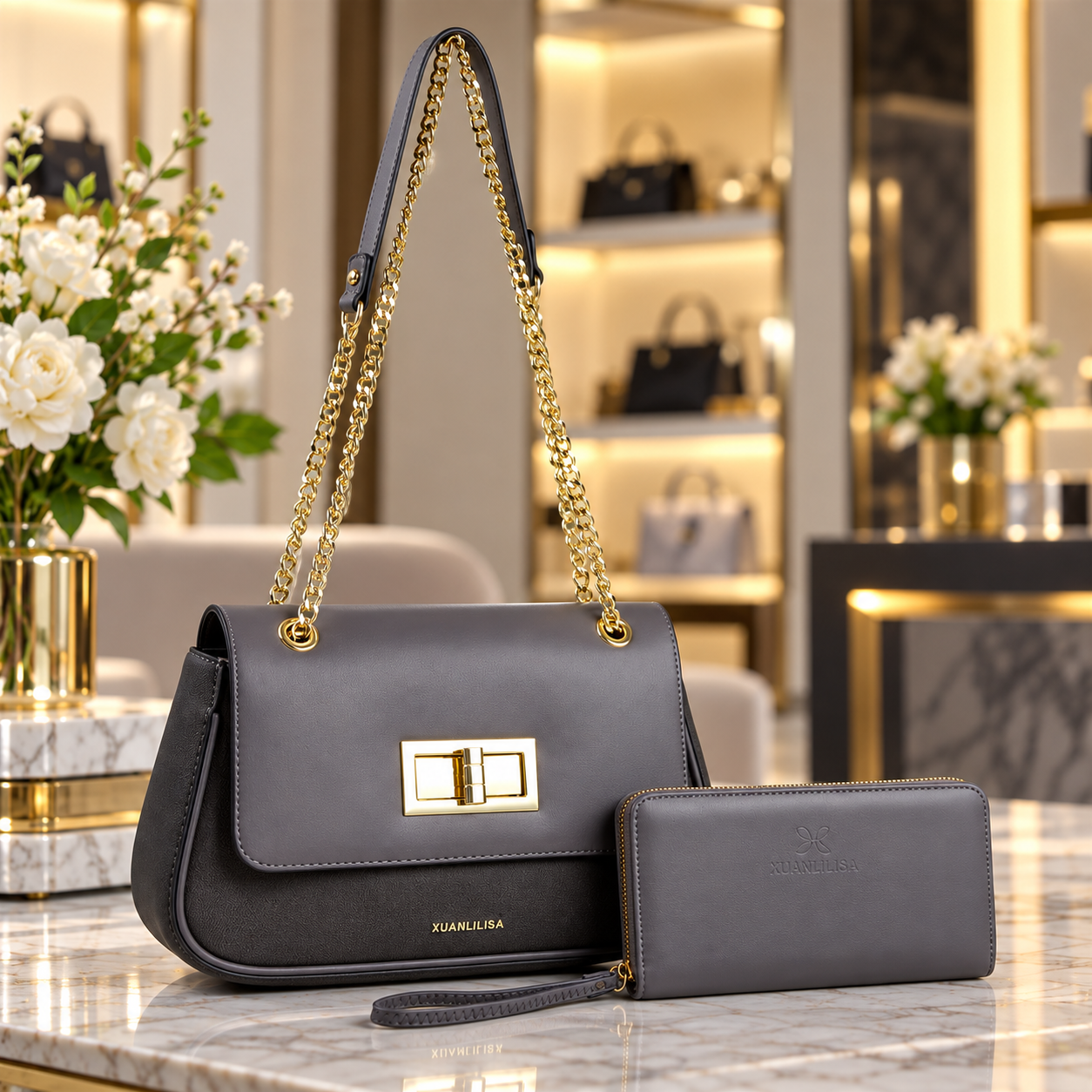 New Arrivals Premium Xuanli Lisa Classic HandBag - Image 4