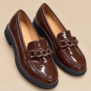 Alternative view of Vellique™ Gloss Chain Loafers.