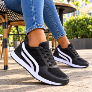 New Premium Quality Stripe Luxury Fashion Sneakers - Image 6