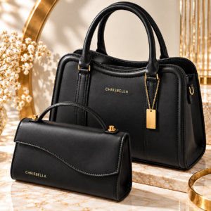 New Premium ChrisBella 2PC Handbag - Image 7