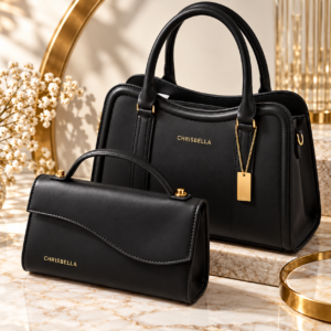 New Premium ChrisBella 2PC Handbag - Image 5