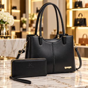 New Arrival Premium Prestige Luxury 2 in 1 Tote Handbag - Image 7
