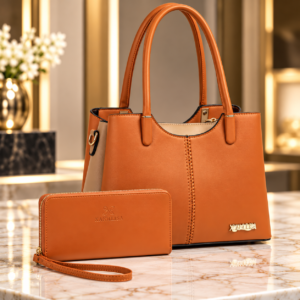New Arrival Premium Prestige Luxury 2 in 1 Tote Handbag - Image 4
